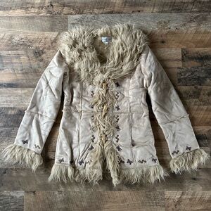 Y2K penny lane fur jacket